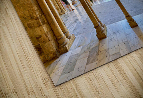 Zaragoza. Saragossa. Aragon. Spain. Aljafería Palace Marco Brivio puzzle