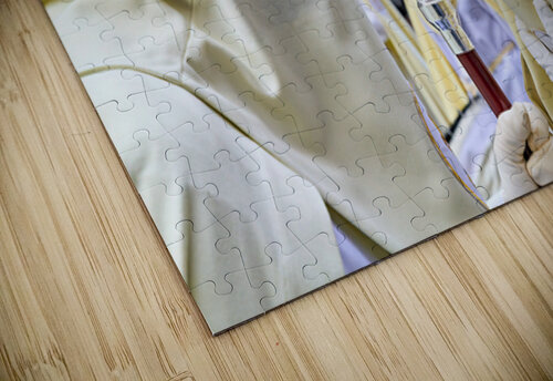 Zaragoza. Saragossa. Aragon. Spain.  Processions of the Easter Holy Week Marco Brivio puzzle