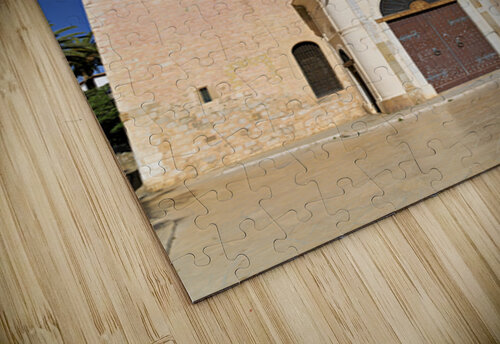 Sitges Catalunya Spain. Church esglesia de Sant Bartomeu i Santa Tecla Marco Brivio puzzle