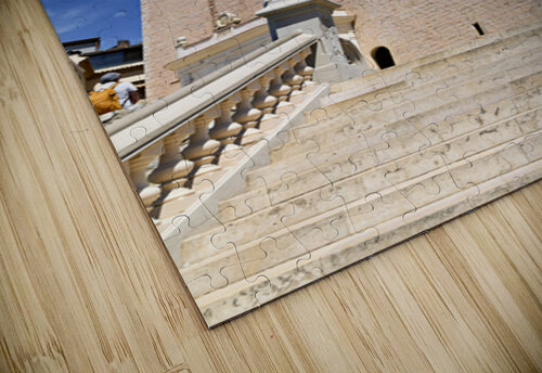 Sitges Catalunya Spain. Church esglesia de Sant Bartomeu i Santa Tecla Marco Brivio puzzle