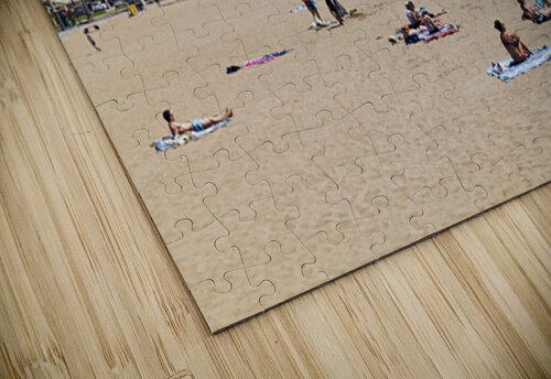 Sitges Catalunya Spain. Panorama view from the beach Marco Brivio puzzle