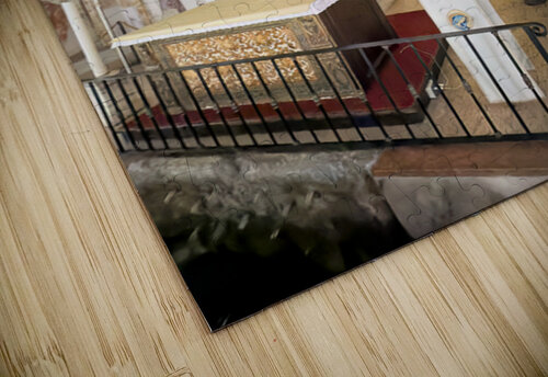 Interior of Santa Maria alla Fontana church in Milan Italy wit Marco Brivio puzzle