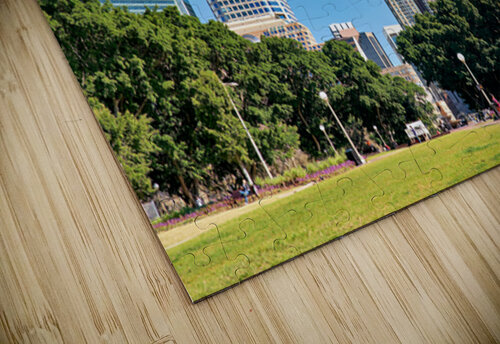 Sydney Tower Eye and surrounding buildings on a clear day. Marco Brivio puzzle