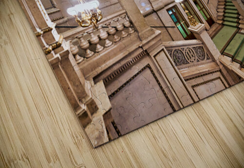 Vienna State Operas opulent grand staircase and hall. Marco Brivio puzzle