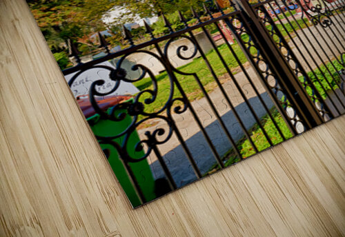Prater Ferris wheel and carousel under a clear blue sky. Marco Brivio puzzle