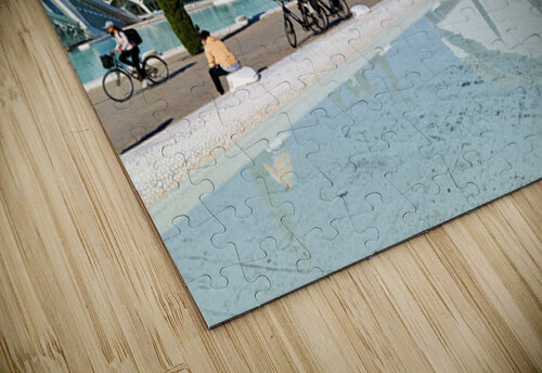 Valencia City of Arts and Sciences with Palau de les Arts Reina  Marco Brivio puzzle
