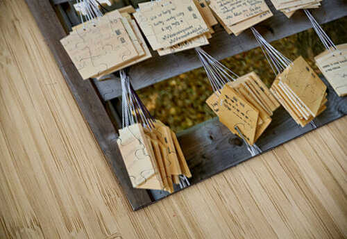 Wishes and invocations at Meiji Jingu Shrine in Tokyo Marco Brivio puzzle