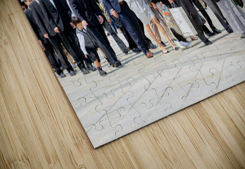 Traditional wedding ceremony at Meiji Jingu shrine in Tokyo Japa Marco Brivio puzzle