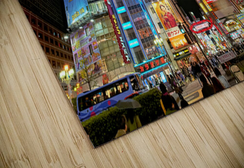 Neon lights shine bright in Shinjuku district of Tokyo at night Marco Brivio puzzle