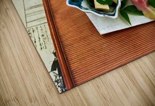 Traditional Japanese food served in a restaurant in Miyajima Jap Marco Brivio puzzle