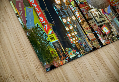 Illuminated signboards in Dotonbori District at sunset in Osaka Marco Brivio puzzle