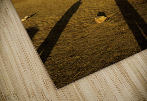 Photographers shadow falls on the Pinnacles desert at sunset. Marco Brivio puzzle