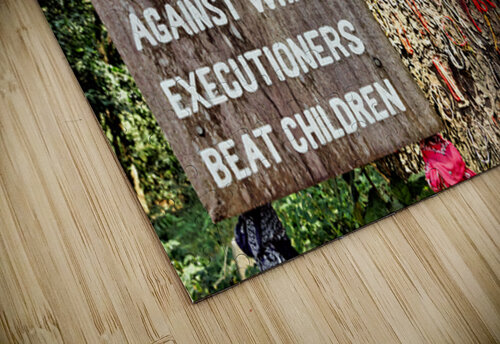 Cambodian Killing Tree a poignant memorial for children. Marco Brivio puzzle