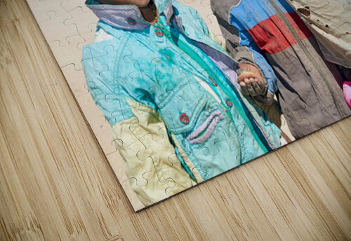 Group of children in Damaraland Namibia on a sunny day Marco Brivio puzzle