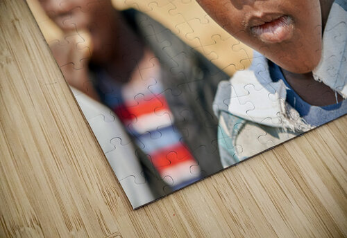 Portrait of a boy in Kavango Region Namibia during the day Marco Brivio puzzle