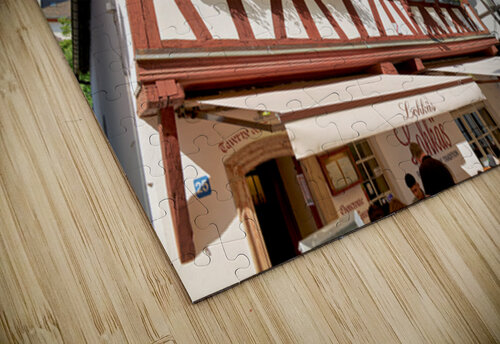 Colorful timber framed houses in Petite France Strasbourg Marco Brivio puzzle