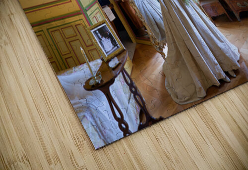 Explore historical fashion in the dress room of Chateau de Cheve Marco Brivio puzzle