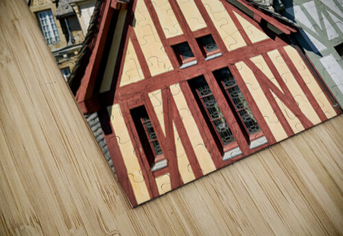 Visit Mont Saint Michel in Normandy France under clear blue sky Marco Brivio puzzle