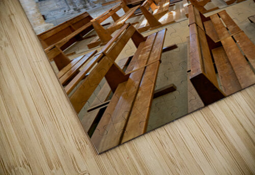 Collegiale Saint Martin church in Chablis Burgundy France Marco Brivio puzzle