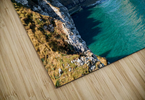 Chalk cliffs of Etretat along the coast of Normandy in France Marco Brivio puzzle