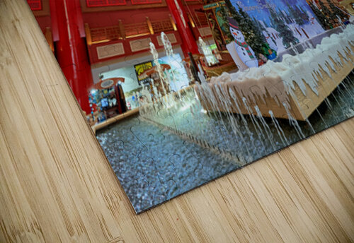 Festive decorations in Chinese themed indoor setting in Dubai Marco Brivio puzzle