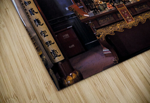 Buddha statue in ornate temple in Shanghai China Marco Brivio puzzle