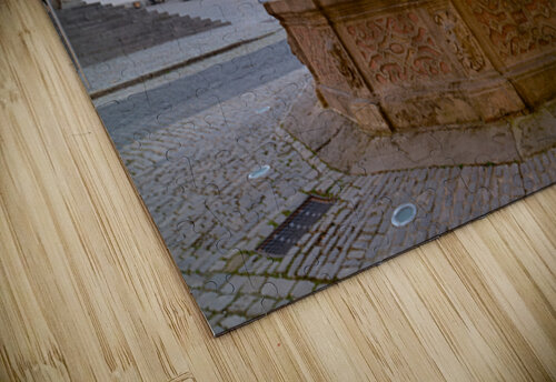 Rothenburg ob der Tauber Market Square with Georgsbrunnen founta Marco Brivio puzzle