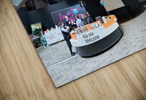 Entrance area of Auckland War Memorial Museum in Auckland New Ze Marco Brivio puzzle