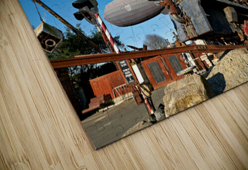 Explore steampunk hq and the steampunk engine in oamaru Marco Brivio puzzle