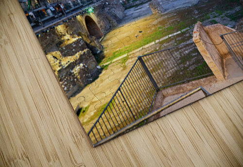 Trajans Market in Rome during sunset at Fori Imperiali Marco Brivio puzzle