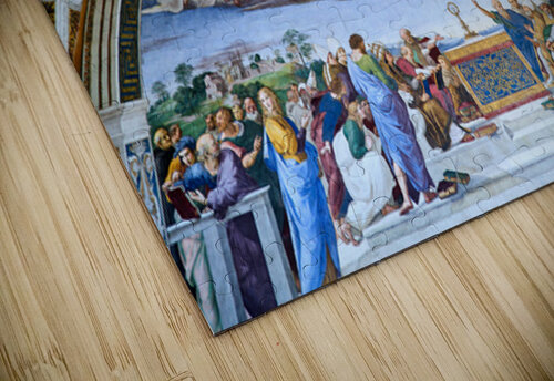 Frescoes of Raphael rooms at Vatican Museums in Rome Marco Brivio puzzle