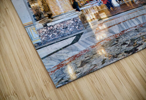 Visitors explore the Great Hall at Colonna Art Gallery in Rome Marco Brivio puzzle