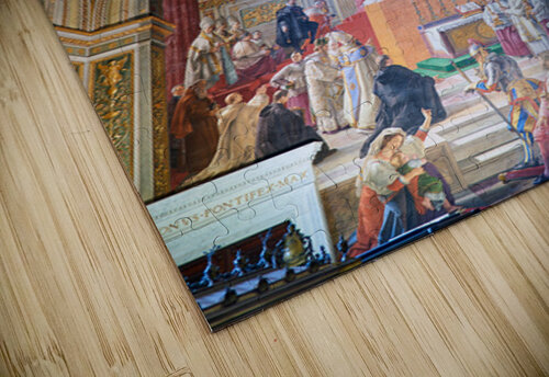 Frescoes in the raphael rooms at vatican museums in rome Marco Brivio puzzle