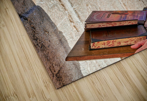 Orthodox Jews at Wailing Wall in Jerusalem during Prayer Time Marco Brivio puzzle