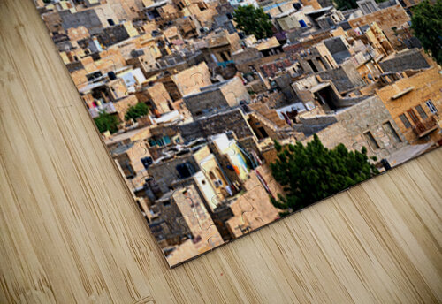 Sunset cityscape view of Jaisalmer in Rajasthan Marco Brivio puzzle
