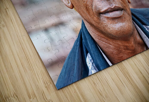 Portrait of a man with red hair in Jodhpur Rajasthan Marco Brivio puzzle