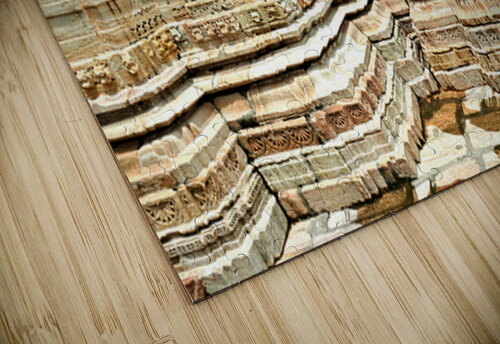 Rajasthan Chittorgarh Fort showcases detailed stone carvings Marco Brivio puzzle