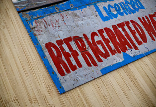 Selling refrigerated water bottles in Delhi India Marco Brivio puzzle