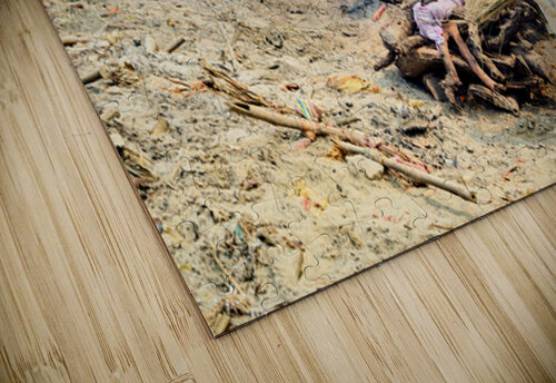Cremation rites by the Ganges River in Varanasi India Marco Brivio puzzle