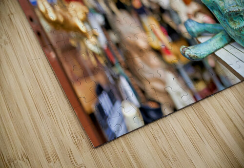 Junk dealer displays various items in Naples Campania Italy Marco Brivio puzzle