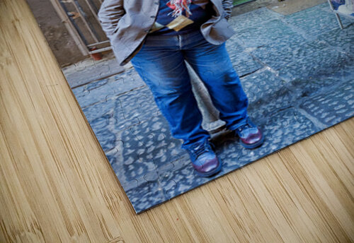 Domenico Caso stands in front of his workshop in Naples Campania Marco Brivio puzzle