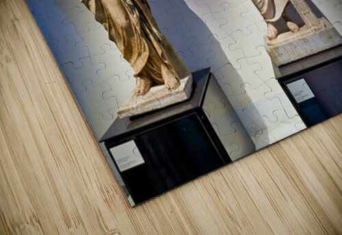 Statues of ancient philosophers displayed in museum setting Marco Brivio puzzle