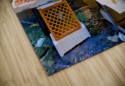 Fishmongers market in Pignasecca quarter of Naples Campania Ita Marco Brivio puzzle