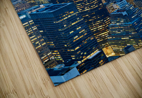 Aerial view of Manhattan skyline at dusk with Chrysler Building Marco Brivio puzzle
