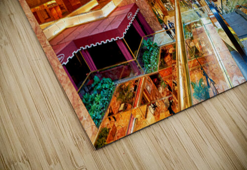 Visitors explore the Trump Tower atrium in Manhattan New York Marco Brivio puzzle