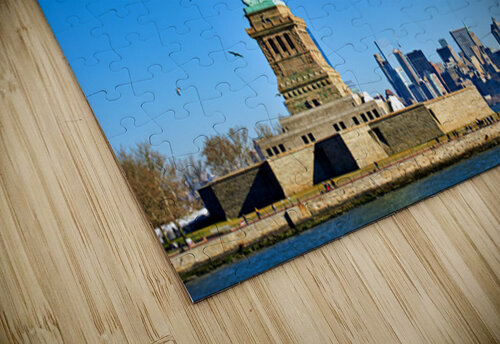 Statue of Liberty stands tall on Liberty Island in New York City Marco Brivio puzzle
