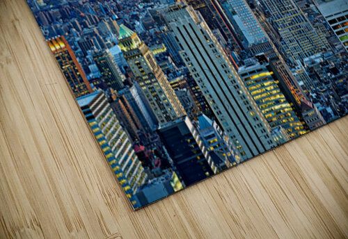 Aerial view of Empire State Building at sunset in New York City Marco Brivio puzzle