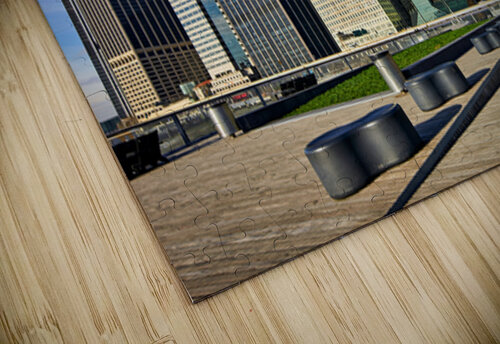 Manhattan skyline view with skyscrapers and waterfront area Marco Brivio puzzle