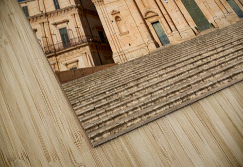 Noto Cathedral stands tall in Sicily under a clear blue sky Marco Brivio puzzle