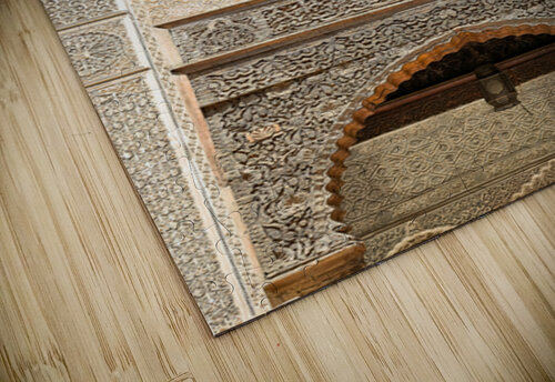 Detailed architecture at Al Attarine Madrasa in Fez Morocco Marco Brivio puzzle